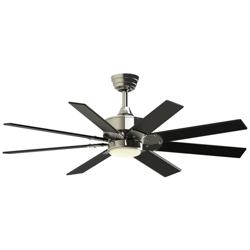 Fanimation Levon Custom - 52 inch - BN with BL Blades and LED LK