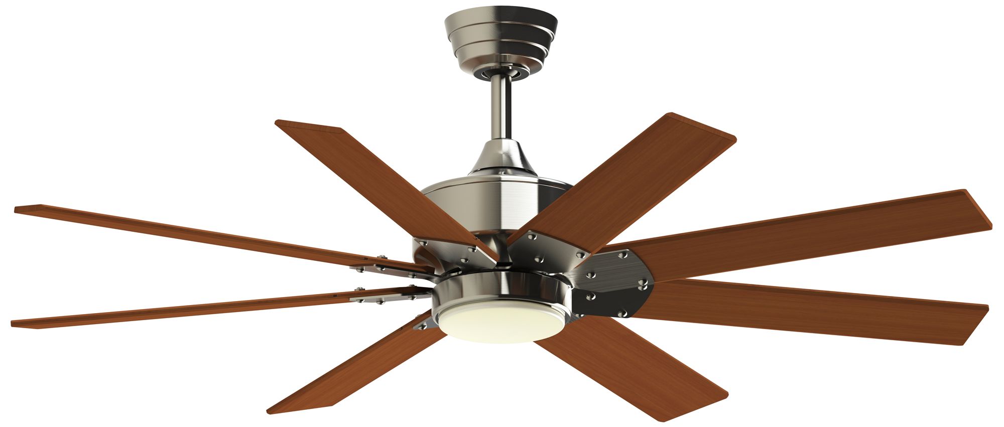 Fanimation Levon Custom - 52 inch - BN with CY Blades and LED LK