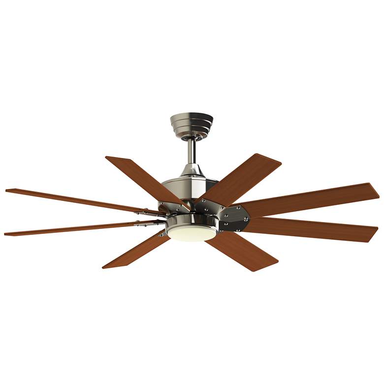 Image 1 Fanimation Levon Custom - 52 inch - BN with CY Blades and LED LK