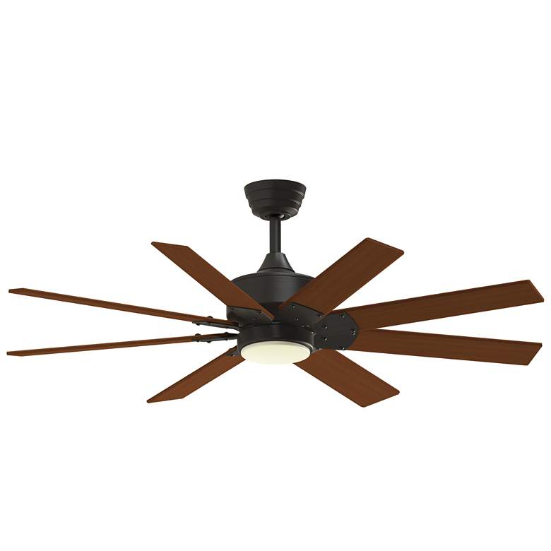 Image 1 Fanimation Levon Custom - 52 inch - DZ with CY Blades and LED LK