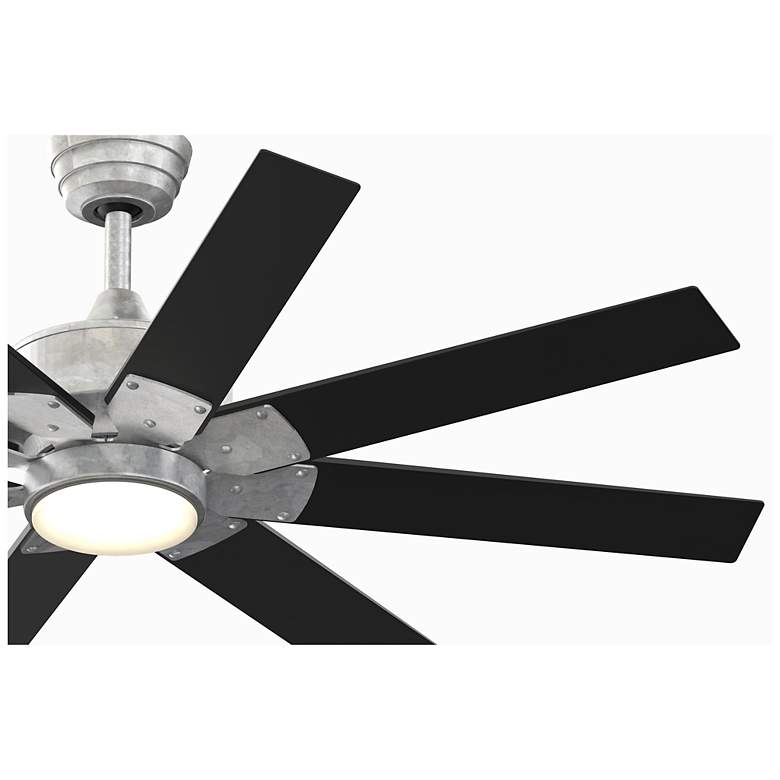 Image 4 Fanimation Levon Custom - 52 inch - GZ with BL Blades and LED LK more views