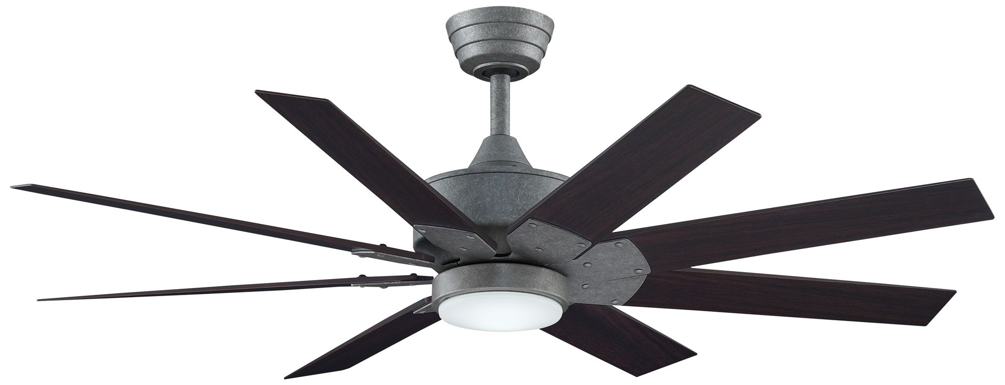 Fanimation Levon Custom - 52 inch - GZ with DWA Blades and LED LK