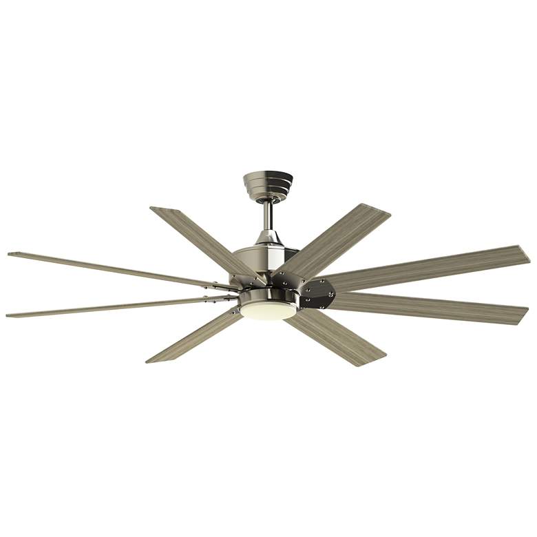 Image 1 Fanimation Levon Custom - 64 inch - BN with WP Blades and LED LK