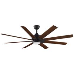 Fanimation Levon Custom - 64 inch - DZ with DWA Blades and LED LK