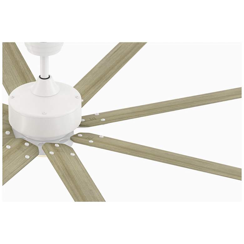 Image 5 Fanimation Levon Custom - 64 inch - MW with WP Blades and LED LK more views