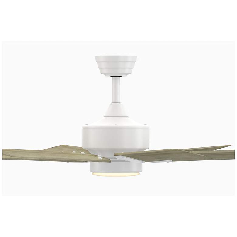 Image 6 Fanimation Levon Custom - 64 inch - MW with WP Blades and LED LK more views