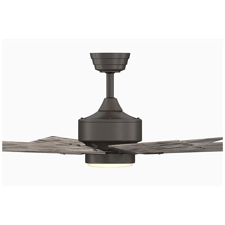 Image 6 Fanimation Levon Custom - 72 inch - GR with WE Blades and LED LK more views