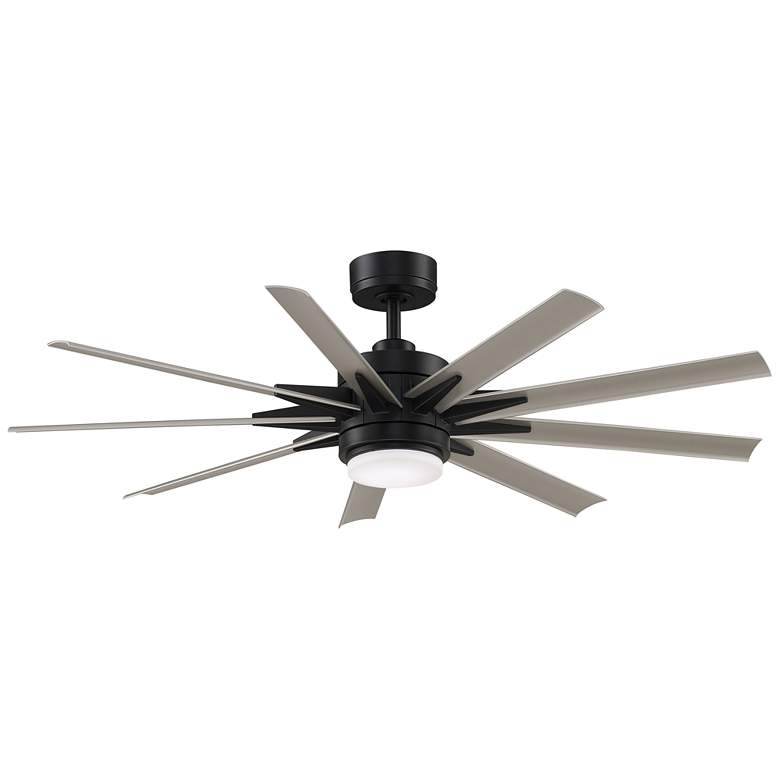 Image 1 Fanimation Odyn Custom - 56 inch - BLW with BNW Blades and LED LK