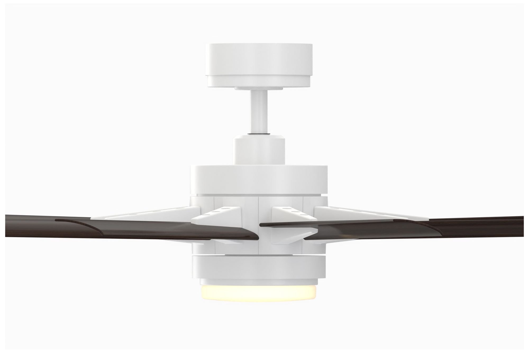 Image 5 Fanimation Odyn Custom - 56 inch - MWW with DWAW Blades and LED LK more views