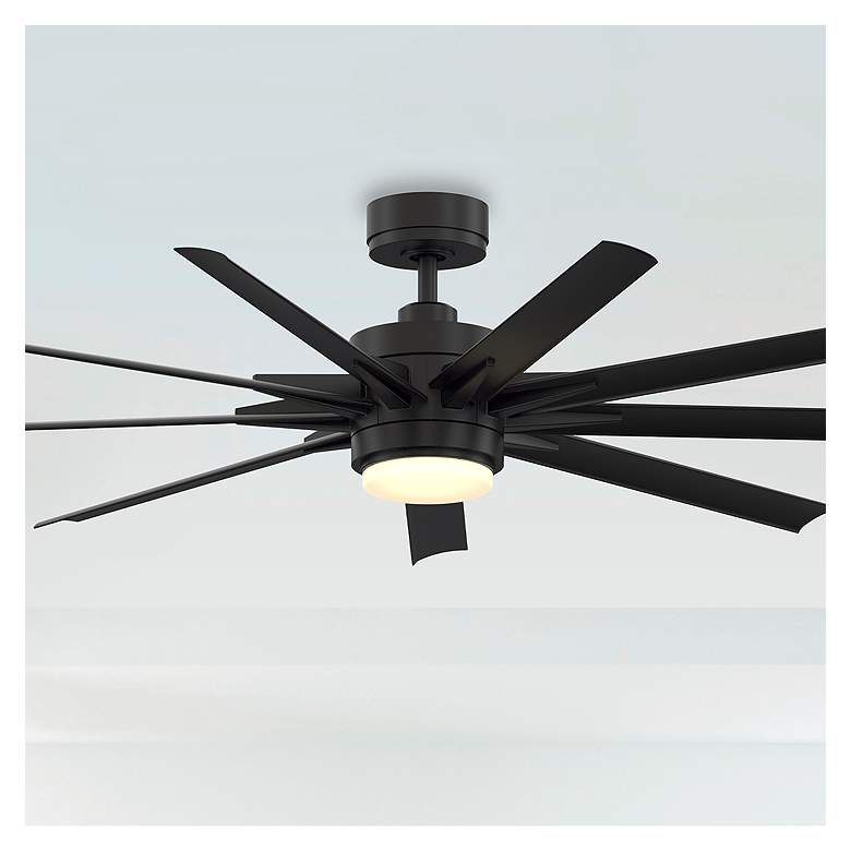 Image 1 Fanimation Odyn Custom - 64 inch - BLW with BLW Blades and LED LK