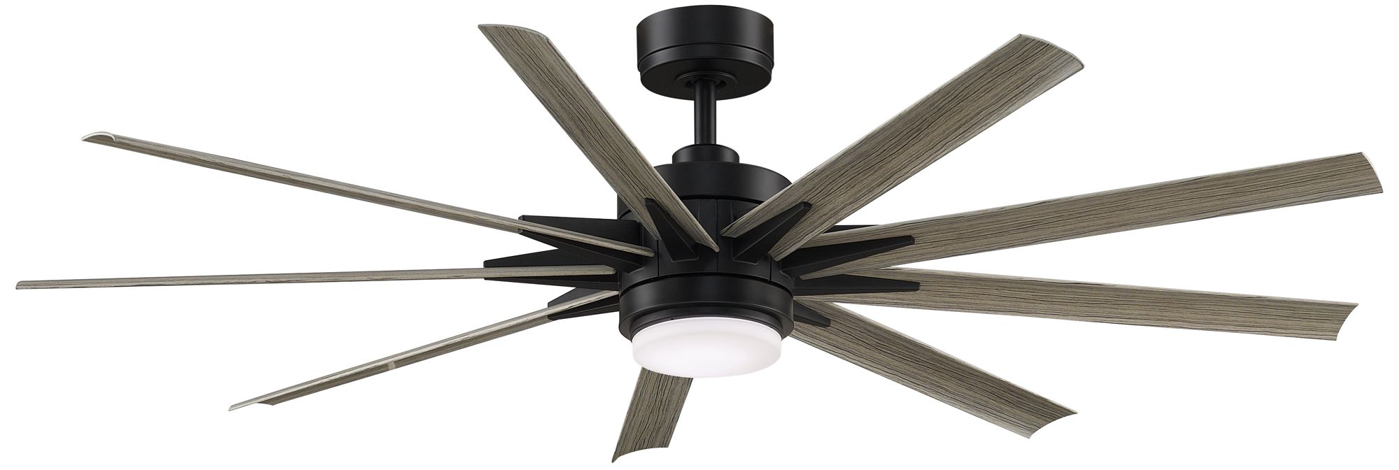 Fanimation Odyn Custom - 64 inch - BLW with WEW Blades and LED LK