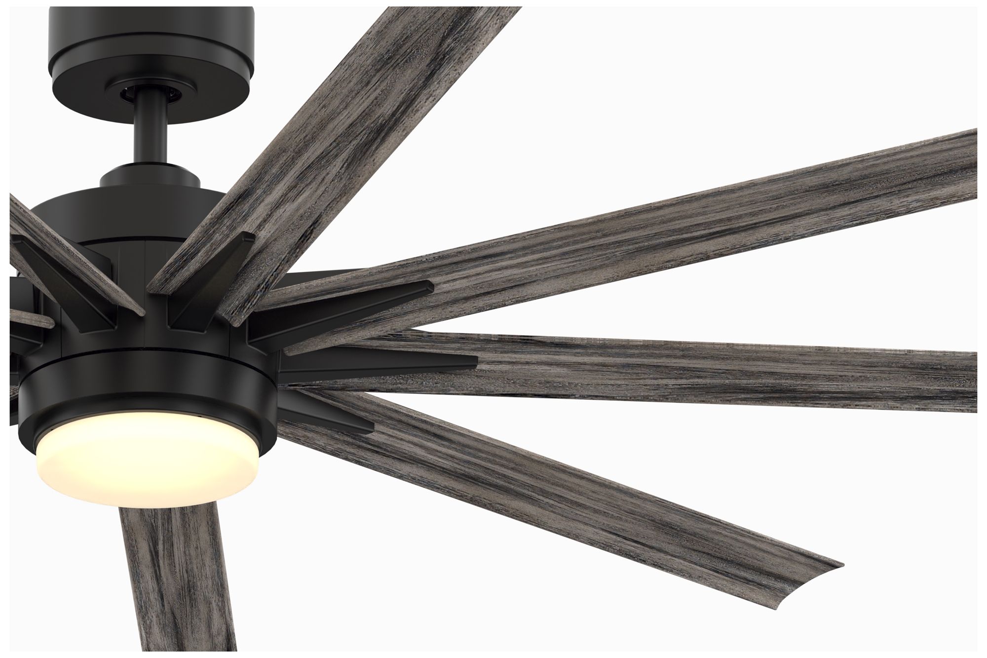 Image 4 Fanimation Odyn Custom - 64 inch - BLW with WEW Blades and LED LK more views