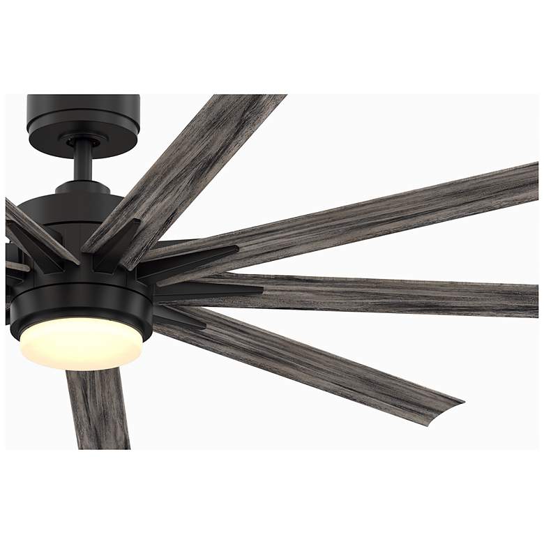 Image 4 Fanimation Odyn Custom - 64 inch - BLW with WEW Blades and LED LK more views