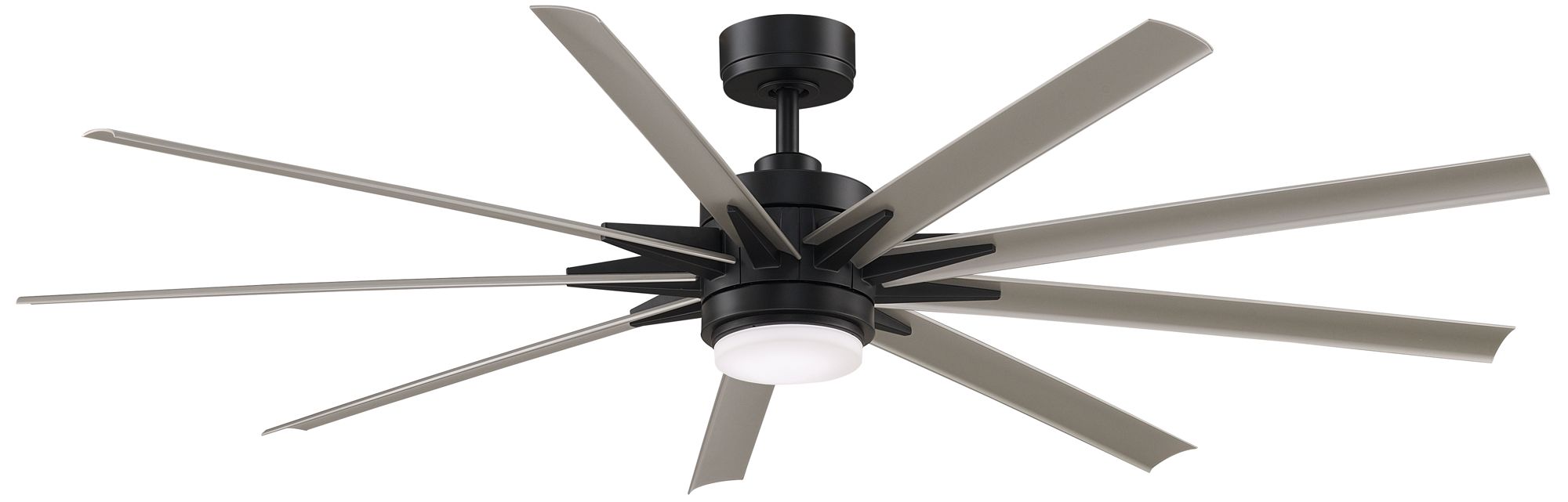 Fanimation Odyn Custom - 72 inch - BLW with BNW Blades and LED LK