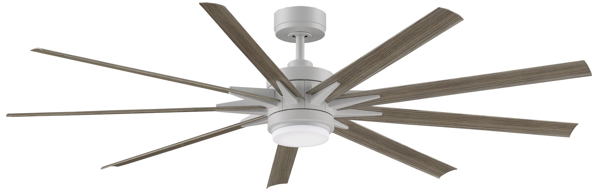 Fanimation Odyn Custom - 72 inch - MWW with WEW Blades and LED LK