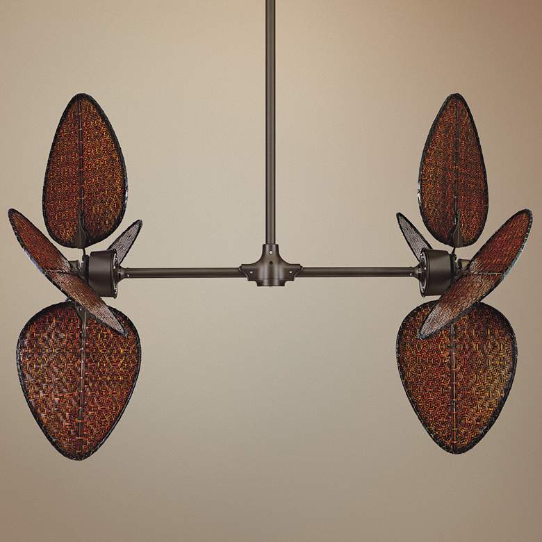 Image 1 Fanimation Palisade Oil-Rubbed Bronze Double Ceiling Fan