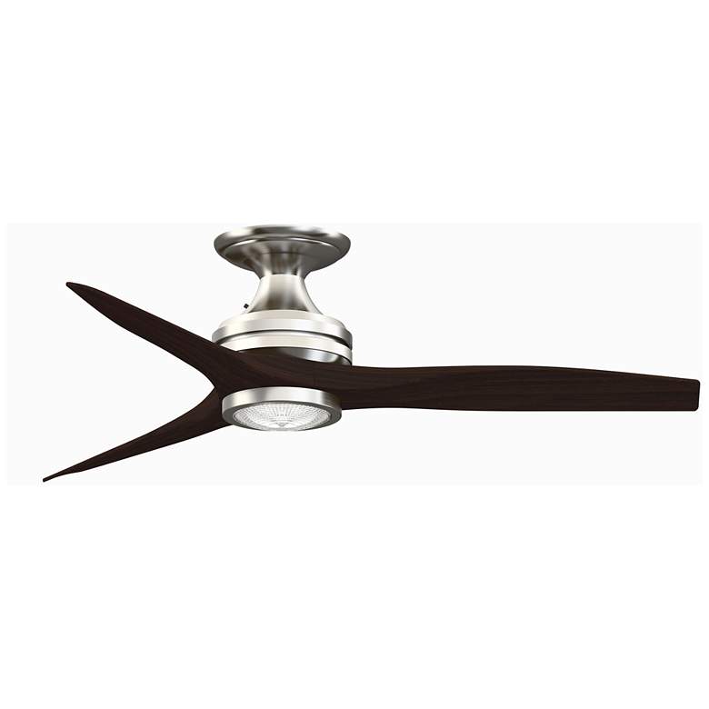 Image 1 Fanimation Spitfire - 48 inch Flush - BN with DWA Blades and LED LK