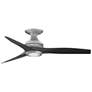 Fanimation Spitfire - 48 inch Flush - GZ with BL Blades and LED LK