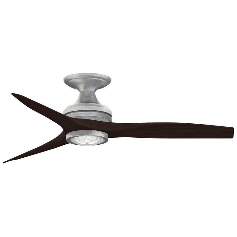 Image 1 Fanimation Spitfire - 48 inch Flush - GZ with DWA Blades and LED LK