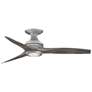 Fanimation Spitfire - 48 inch Flush - GZ with WE Blades and LED LK
