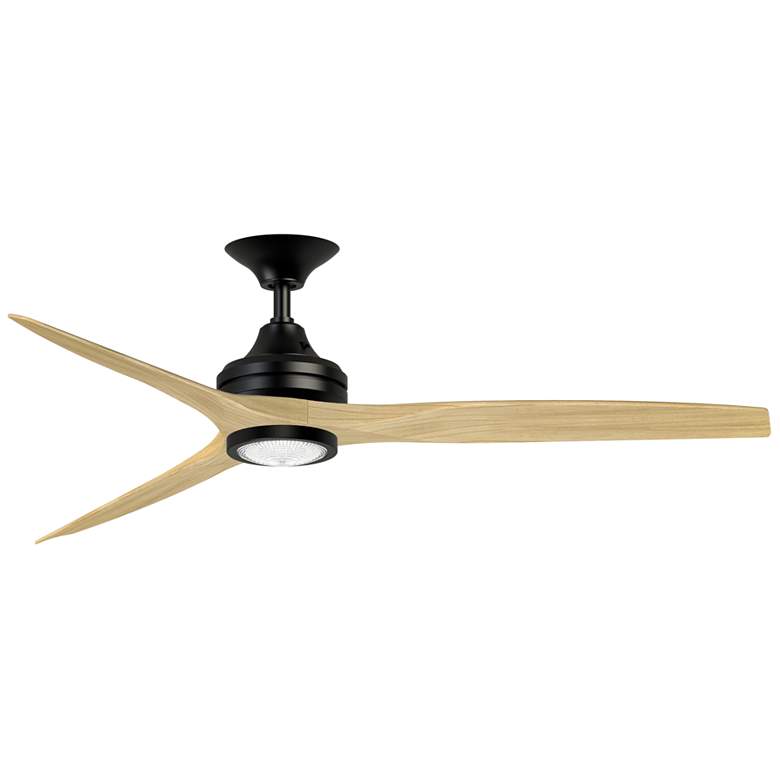 Image 1 Fanimation Spitfire - 60 inch - BL with N Blades and LED LK