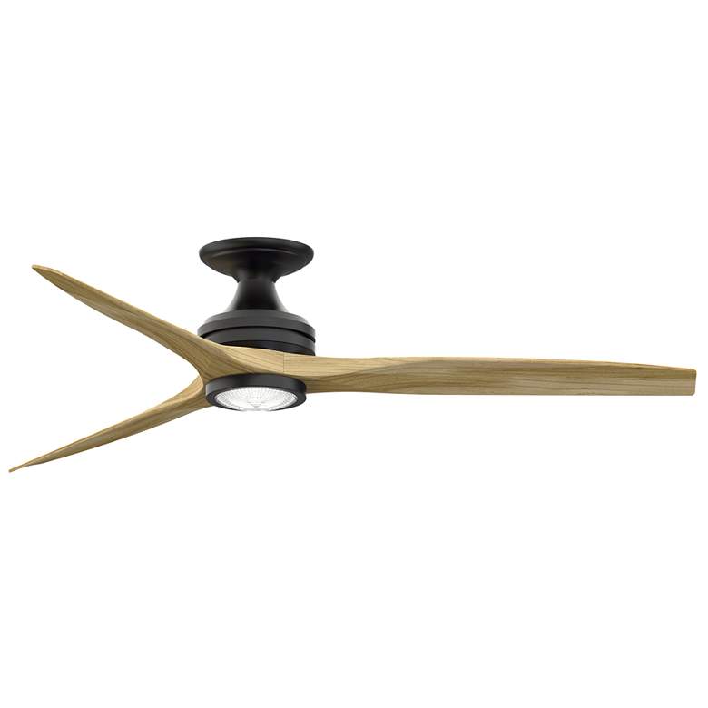 Image 1 Fanimation Spitfire - 60 inch Flush - BL with N Blades and LED LK