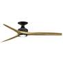 1_Fanimation Spitfire - 60 inch Flush - BL with N Blades and LED LK
