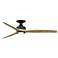 Fanimation Spitfire - 60 inch Flush - BL with N Blades and LED LK
