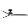 1_Fanimation Spitfire - 60 inch Flush - BL with WE Blades and LED LK