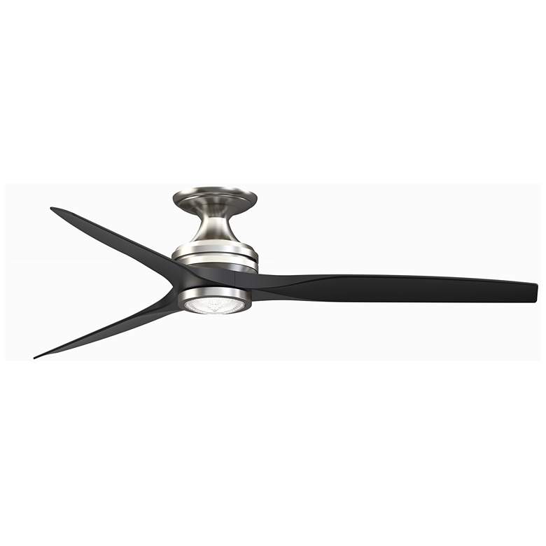Image 1 Fanimation Spitfire - 60 inch Flush - BN with BL Blades and LED LK