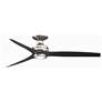 1_Fanimation Spitfire - 60 inch Flush - BN with BL Blades and LED LK