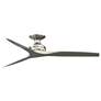 1_Fanimation Spitfire - 60 inch Flush - BN with BN Blades