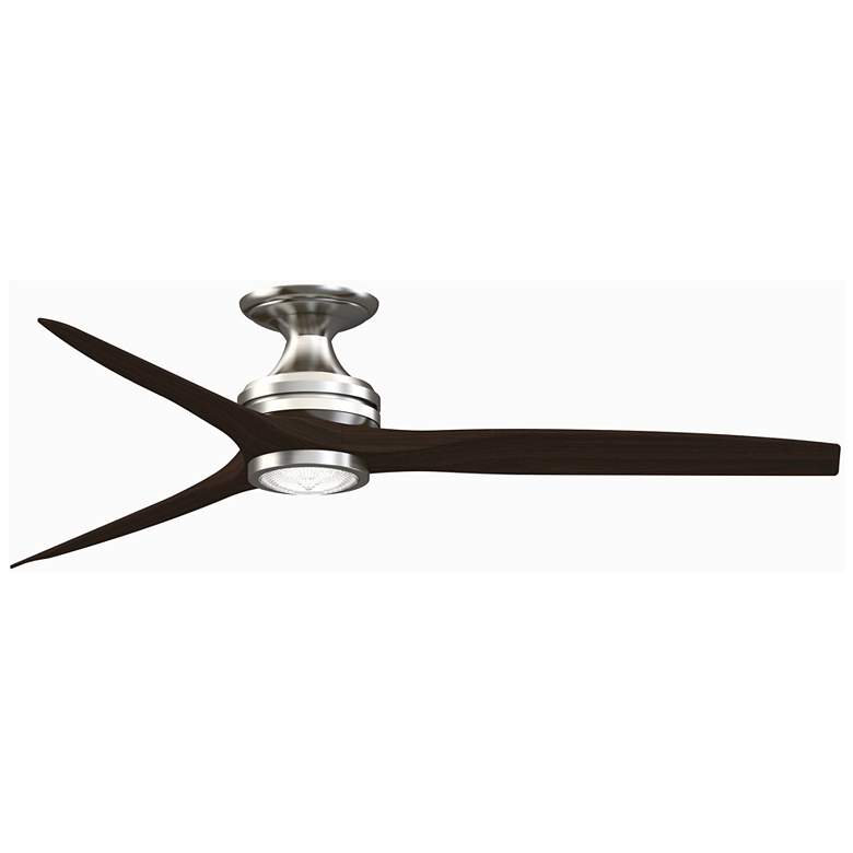 Image 1 Fanimation Spitfire - 60 inch Flush - BN with DWA Blades and LED LK