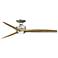 Fanimation Spitfire - 60 inch Flush - BN with N Blades and LED LK