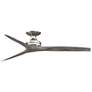 1_Fanimation Spitfire - 60 inch Flush - BN with WE Blades