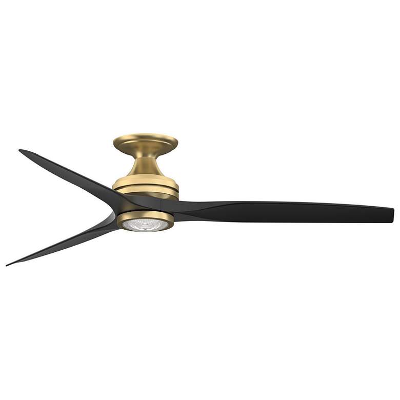 Image 1 Fanimation Spitfire - 60 inch Flush - BS with BL Blades and LED LK