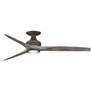 1_Fanimation Spitfire - 60 inch Flush - GR with WE Blades and LED LK