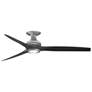 1_Fanimation Spitfire - 60 inch Flush - GZ with BL Blades and LED LK