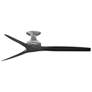 1_Fanimation Spitfire - 60 inch Flush - GZ with BL Blades