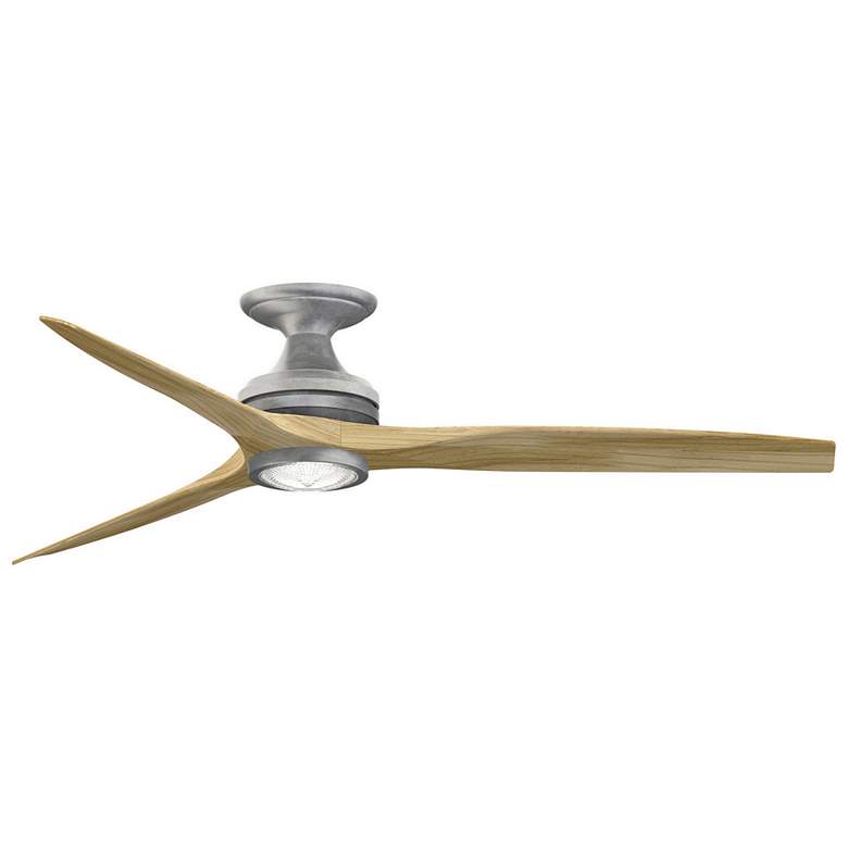 Image 1 Fanimation Spitfire - 60 inch Flush - GZ with N Blades and LED LK