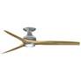 1_Fanimation Spitfire - 60 inch Flush - GZ with N Blades and LED LK