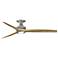 Fanimation Spitfire - 60 inch Flush - GZ with N Blades and LED LK