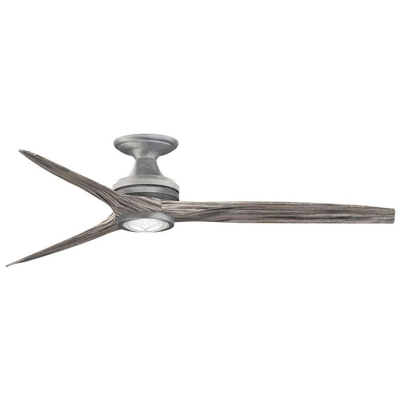 Image 1 Fanimation Spitfire - 60 inch Flush - GZ with WE Blades and LED LK