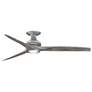 1_Fanimation Spitfire - 60 inch Flush - GZ with WE Blades and LED LK