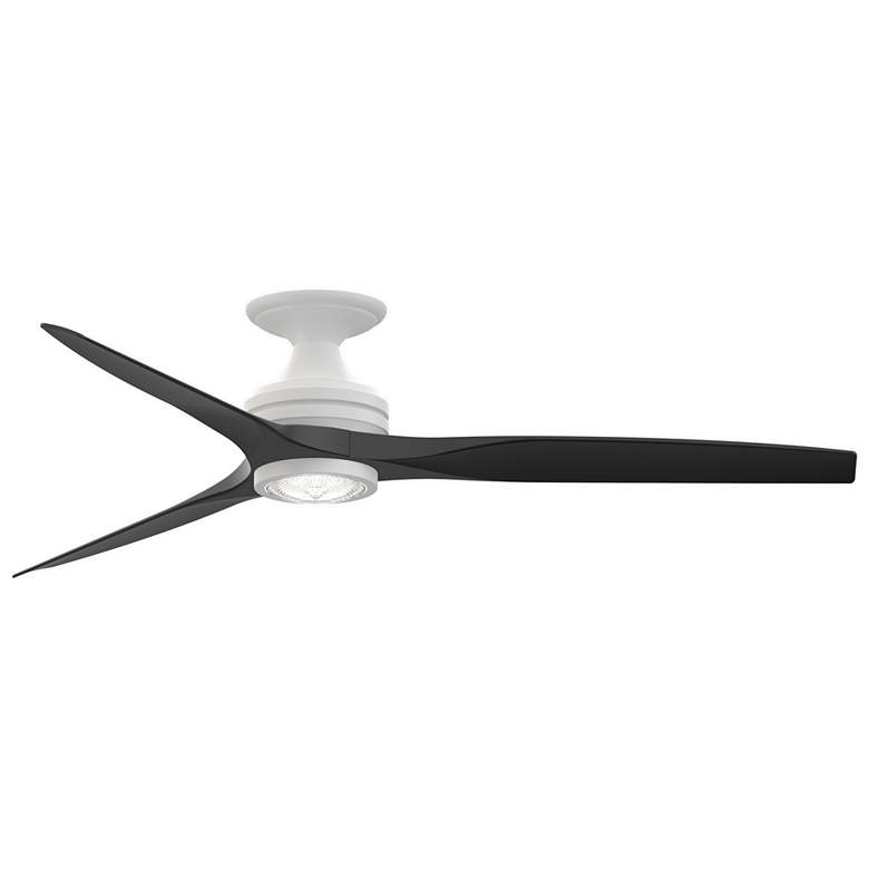 Image 1 Fanimation Spitfire - 60 inch Flush - MW with BL Blades and LED LK