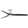 1_Fanimation Spitfire - 60 inch Flush - MW with BL Blades and LED LK