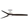 1_Fanimation Spitfire - 60 inch Flush - MW with DWA Blades and LED LK