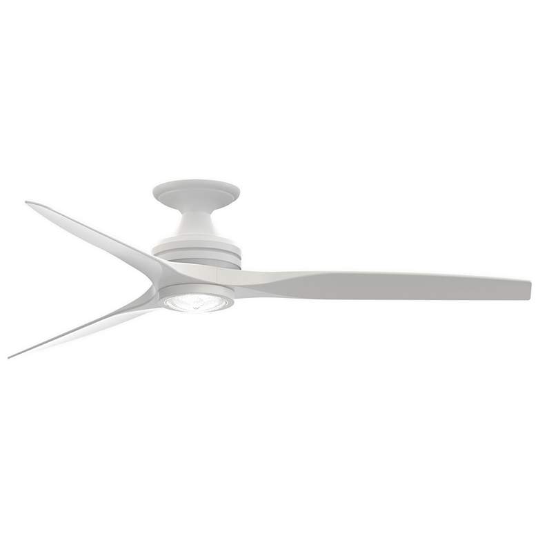 Image 1 Fanimation Spitfire - 60 inch Flush - MW with MW Blades and LED LK