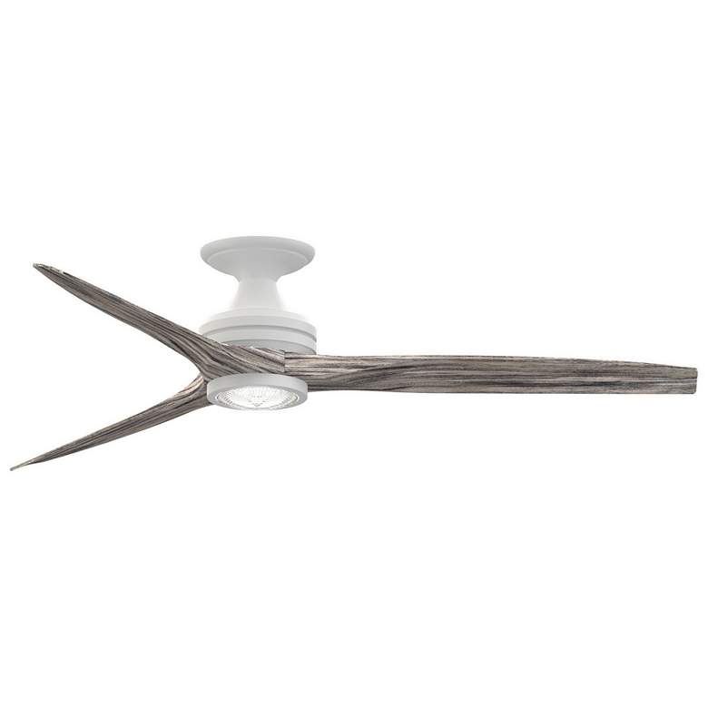 Image 1 Fanimation Spitfire - 60 inch Flush - MW with WE Blades and LED LK