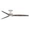 Fanimation Spitfire - 60 inch Flush - MW with WE Blades and LED LK